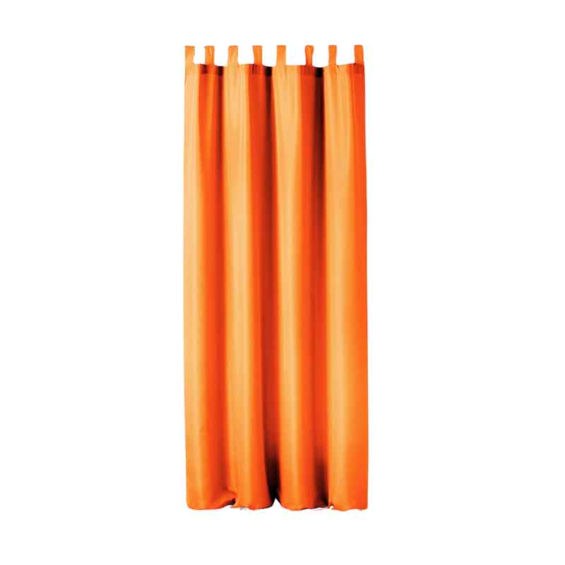 Rideau anti uv extérieur Orange / 135x215cm / Pattes velcro