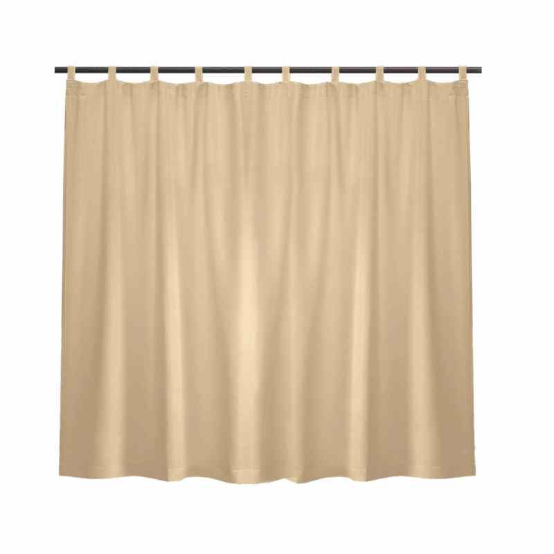 Rideau brise vue extérieur Beige / 254x213cm / Œillets