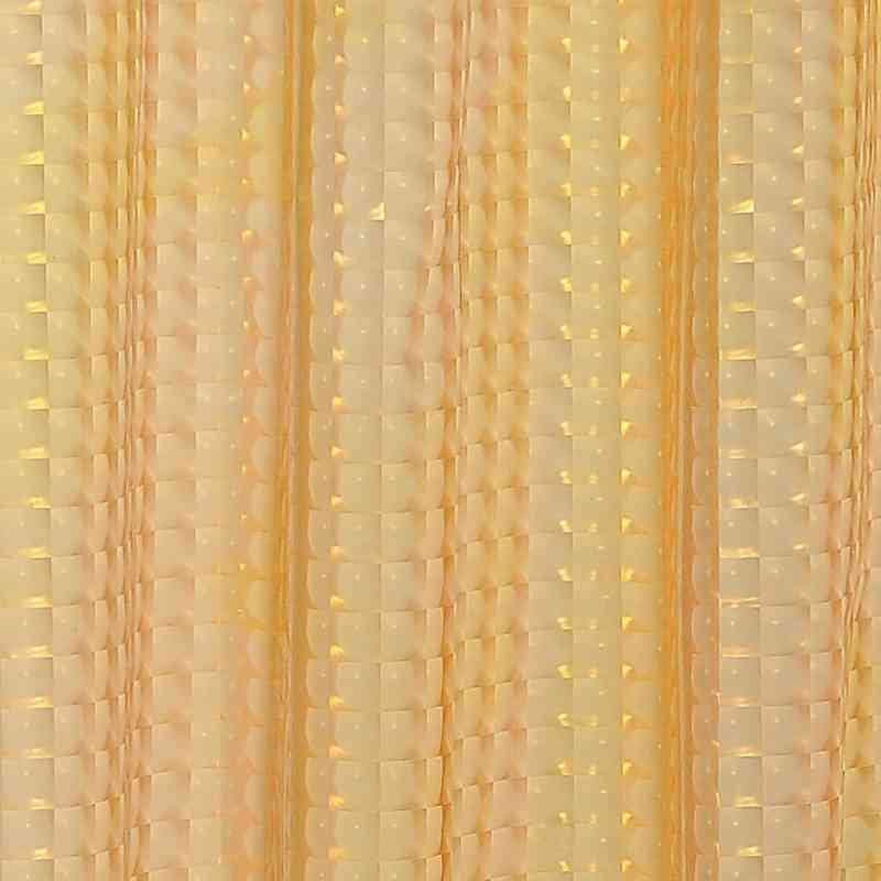 Rideau de douche epais Jaune / 180x180cm