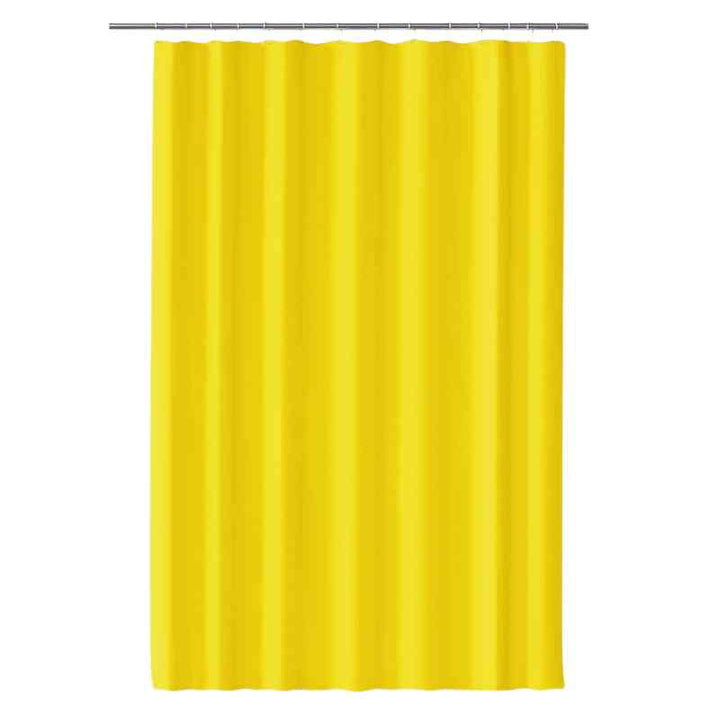 Rideau de douche jaune Jaune / 180x210cm