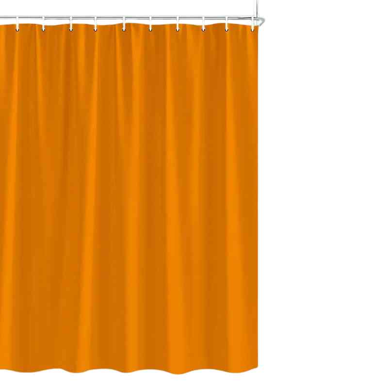 Rideau de douche orange Orange / 180x210cm