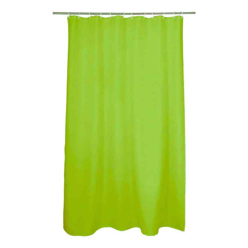 Rideau douche vert Vert citron / 120x180cm