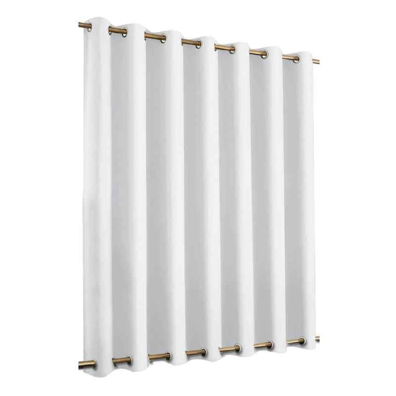 Rideau extérieur pergola Blanc / 254x213cm / Œillets