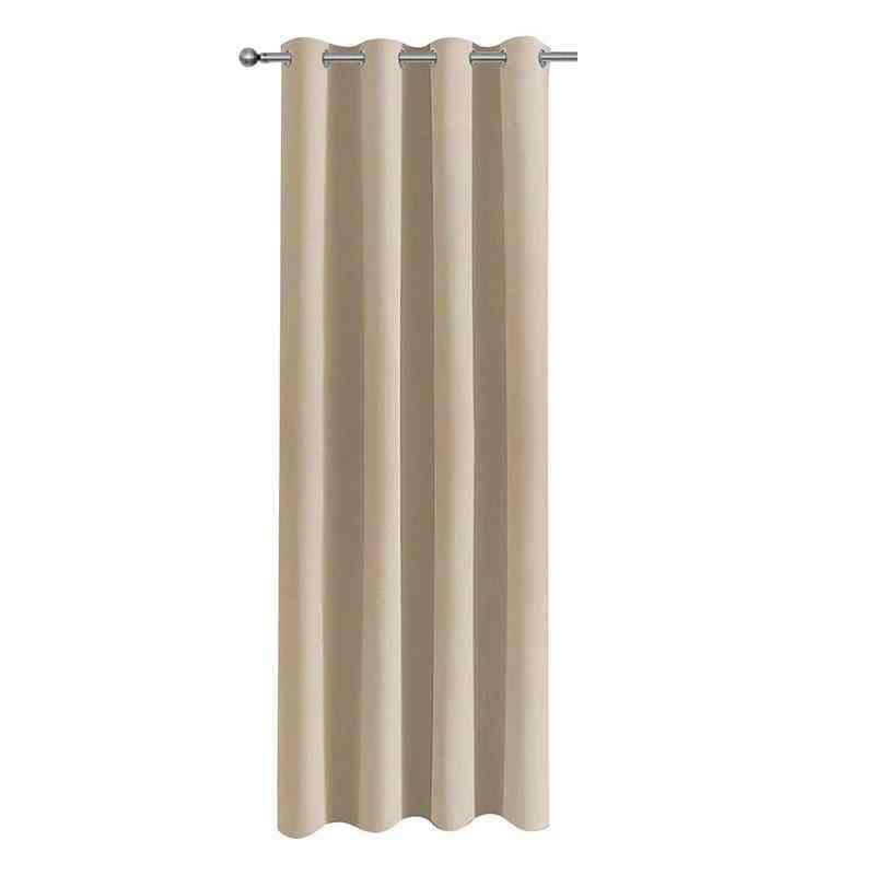 Rideau exterieur pour pergolas Beige / 180x213cm / Œillets