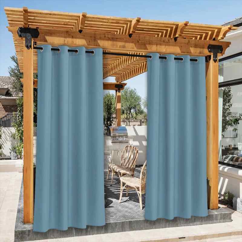 Rideaux d'extérieur pour terrasse