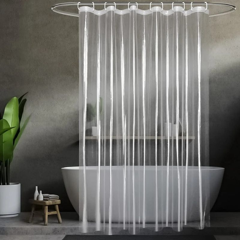 Rideaux de douche transparents Transparent / 180x180cm