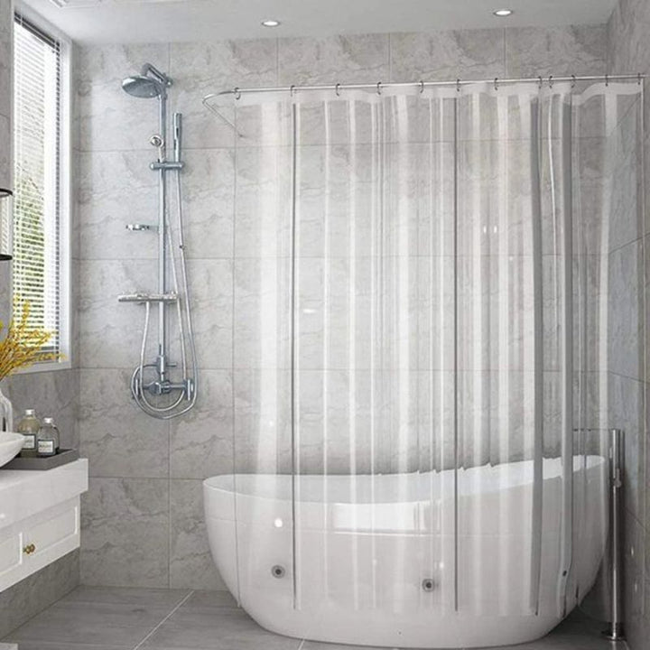 Rideaux de douche transparents Transparent / 180x180cm