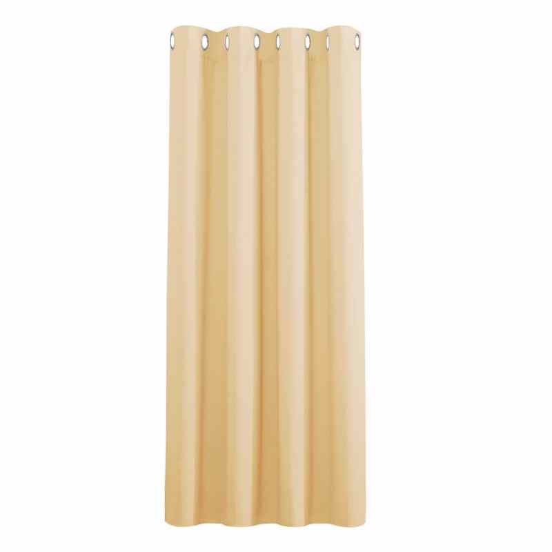 Rideaux extérieurs pergola Beige / 135x215cm / Œillets