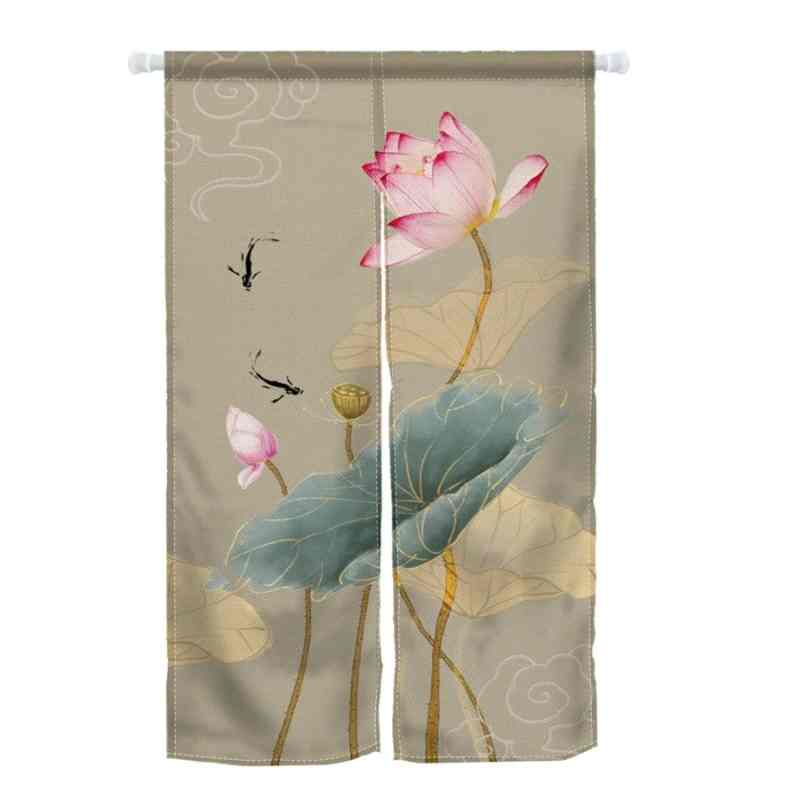 Rideaux panneau japonais Beige / 80x150cm / Galon fronceur