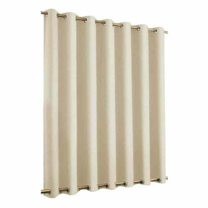 Rideaux pergolas Beige / 254x213cm / Œillets