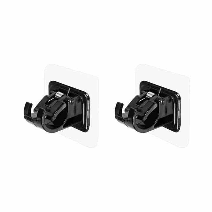 Support adhésif pour tringle Noir / 2.2cm