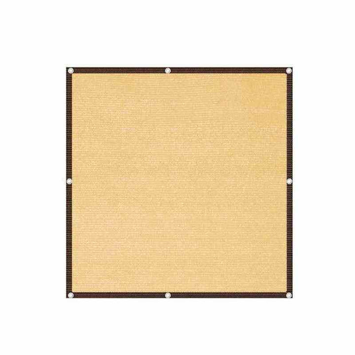 Voile d'ombrage 2x2 Beige / 2mx2m / Œillets en laiton