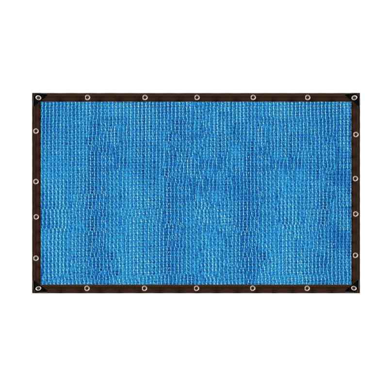 Voile d'ombrage 4x5 Bleu / 4x5m / Œillets en laiton