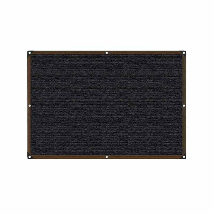 Voile d'ombrage 6x4 Noir / 6mx4m / Œillets