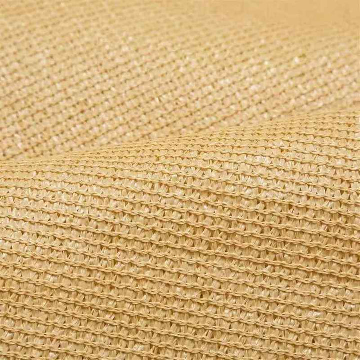 Voile d'ombrage carré 4x4 Beige / 4x4m / Œillets en laiton