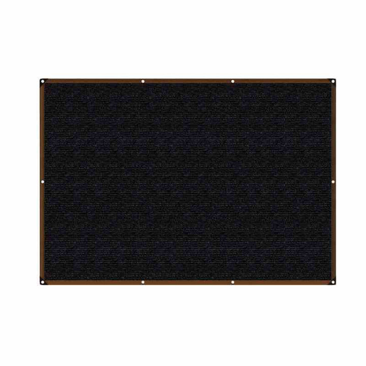 Voile d'ombrage pour serres Noir / 2mx4m