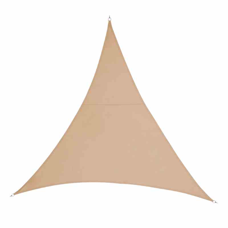 Voile d'ombrage triangulaire 2x2x2 Sable / 2x2x2m